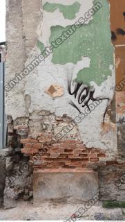 Photo Texture of Damaged Wall Plaster 0004